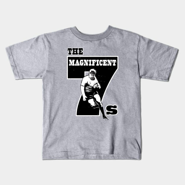 Magnificent Rugby Sevens Fan 2 Kids T-Shirt by atomguy